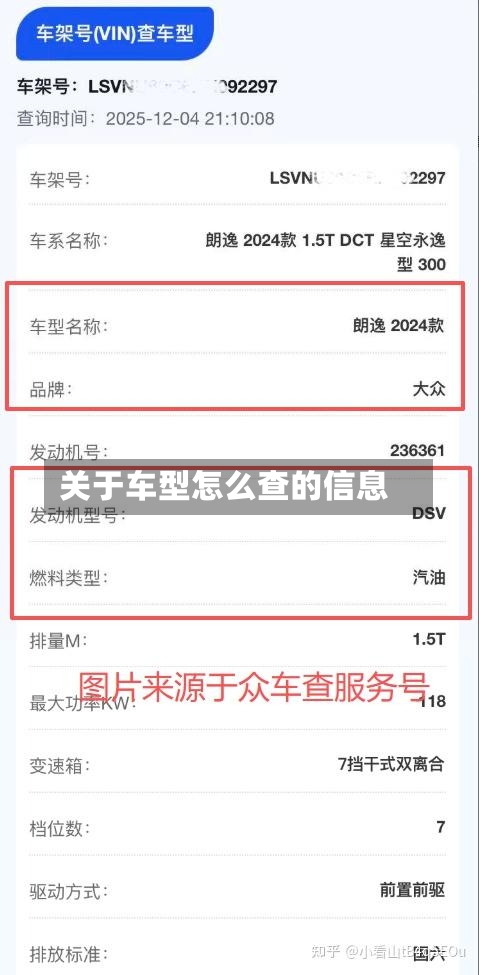 关于车型怎么查的信息-第1张图片