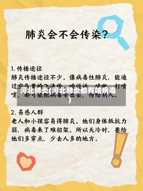 河北肺炎(河北肺炎都有啥病毒)-第2张图片