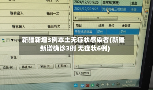 新疆新增3例本土无症状感染者(新疆新增确诊3例 无症状6例)-第1张图片