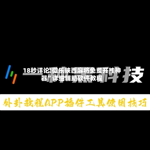 18秒详论!微乐陕西麻将免费开挂神器”详细辅助软件教程-第2张图片