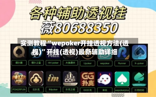 实测教程“wepoker开挂透视方法(透视)	”开挂(透视)最新辅助详细-第1张图片