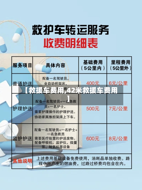 【救援车费用,42米救援车费用】-第1张图片