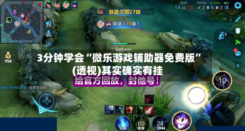 3分钟学会“微乐游戏辅助器免费版”(透视)其实确实有挂-第2张图片