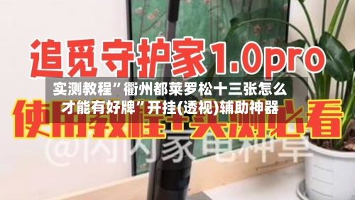 实测教程”衢州都莱罗松十三张怎么才能有好牌”开挂(透视)辅助神器-第2张图片