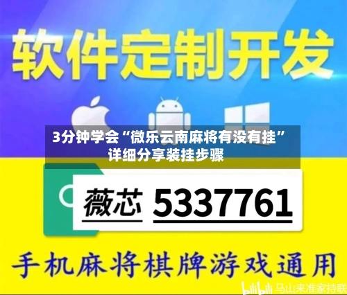3分钟学会“微乐云南麻将有没有挂”详细分享装挂步骤-第2张图片