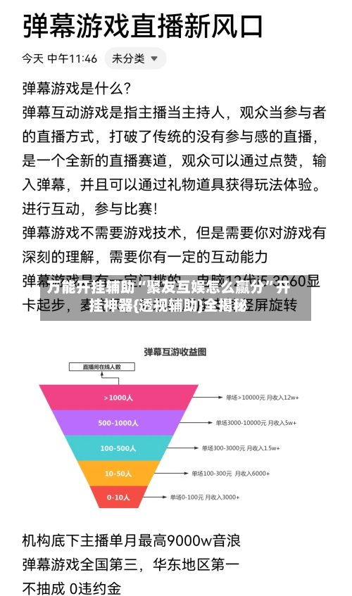 万能开挂辅助“聚友互娱怎么赢分”开挂神器{透视辅助}全揭秘-第3张图片