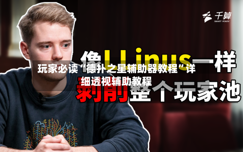 玩家必读“德扑之星辅助器教程”详细透视辅助教程-第1张图片