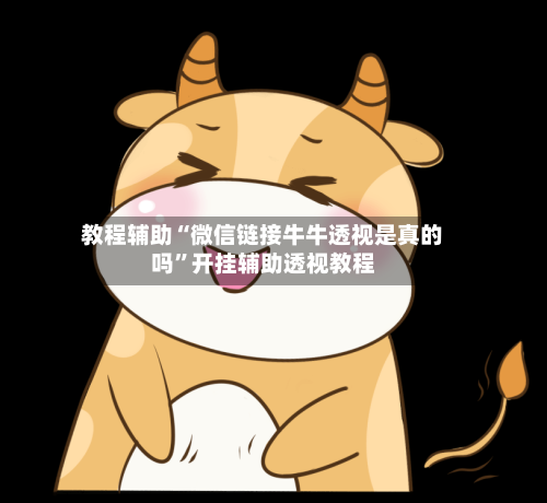 教程辅助“微信链接牛牛透视是真的吗	”开挂辅助透视教程-第1张图片