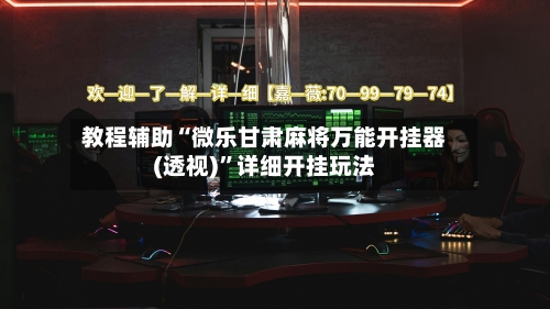 教程辅助“微乐甘肃麻将万能开挂器(透视)”详细开挂玩法-第3张图片