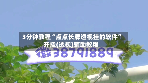 3分钟教程“点点长牌透视挂的软件”开挂(透视)辅助教程-第3张图片