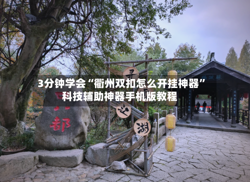 3分钟学会“衢州双扣怎么开挂神器	”科技辅助神器手机版教程-第1张图片