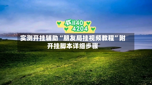 实测开挂辅助“朋友局挂视频教程”附开挂脚本详细步骤-第3张图片