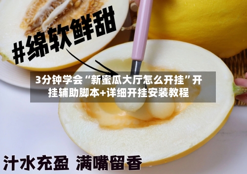 3分钟学会“新蜜瓜大厅怎么开挂”开挂辅助脚本+详细开挂安装教程-第1张图片