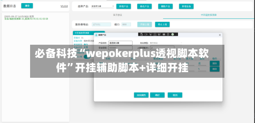 必备科技“wepokerplus透视脚本软件”开挂辅助脚本+详细开挂-第2张图片