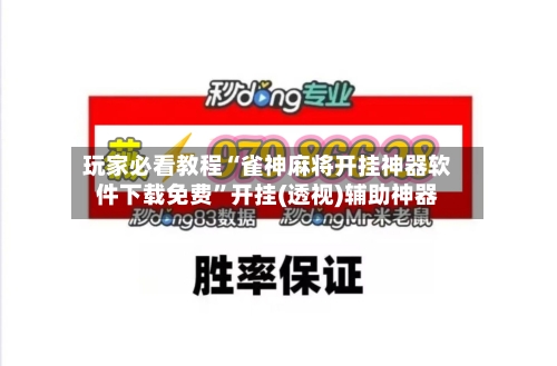 玩家必看教程“雀神麻将开挂神器软件下载免费”开挂(透视)辅助神器-第3张图片
