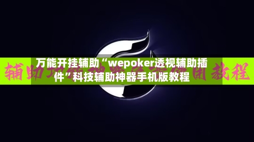 万能开挂辅助“wepoker透视辅助插件”科技辅助神器手机版教程-第3张图片