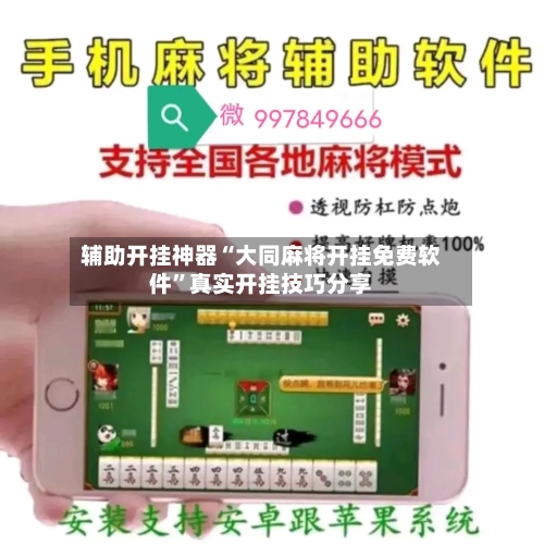 辅助开挂神器“大同麻将开挂免费软件”真实开挂技巧分享-第3张图片