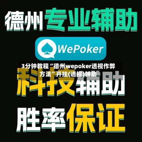 3分钟教程“德州wepoker透视作弊方法”开挂(透视)辅助-第2张图片