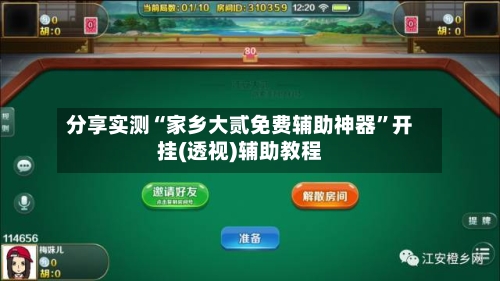 分享实测“家乡大贰免费辅助神器	”开挂(透视)辅助教程-第1张图片