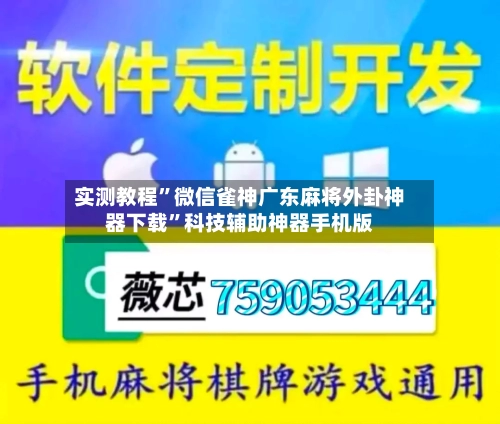 实测教程	”微信雀神广东麻将外卦神器下载”科技辅助神器手机版-第3张图片