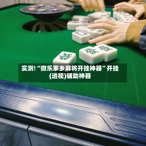 实测!“微乐家乡麻将开挂神器”开挂(透视)辅助神器-第1张图片