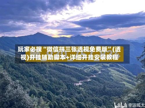 玩家必搜“微信拼三张透视免费版”(透视)开挂辅助脚本+详细开挂安装教程-第1张图片