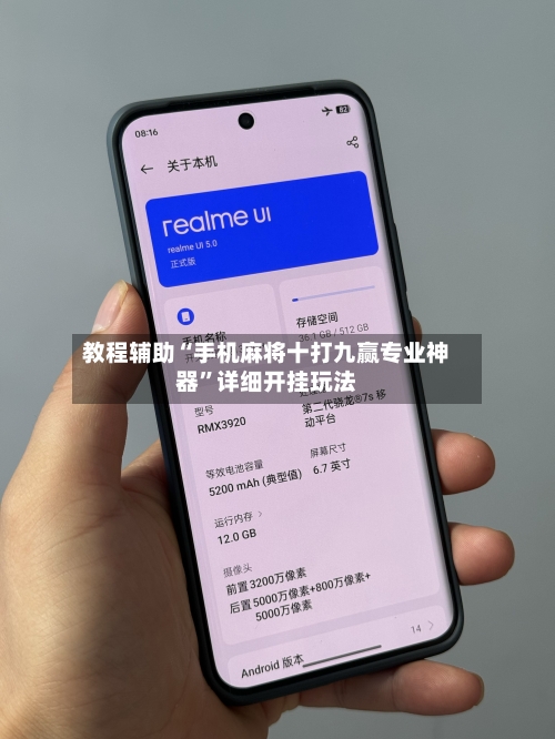 教程辅助“手机麻将十打九赢专业神器	”详细开挂玩法-第1张图片