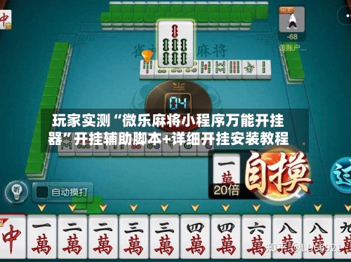 玩家实测“微乐麻将小程序万能开挂器”开挂辅助脚本+详细开挂安装教程-第1张图片