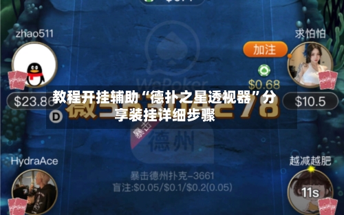 教程开挂辅助“德扑之星透视器”分享装挂详细步骤-第1张图片