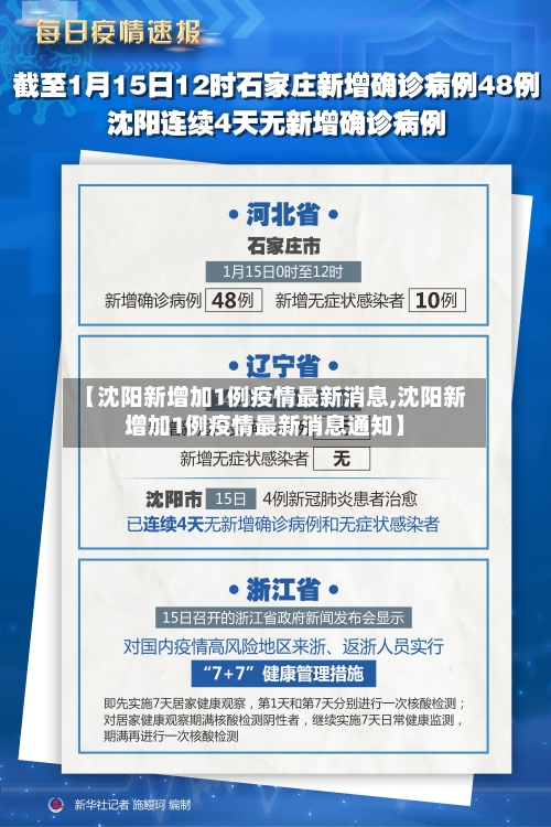 【沈阳新增加1例疫情最新消息,沈阳新增加1例疫情最新消息通知】-第1张图片