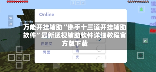 万能开挂辅助“佛手十三道开挂辅助软件”最新透视辅助软件详细教程官方版下载-第1张图片