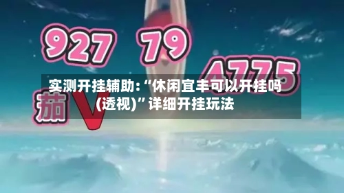 实测开挂辅助:“休闲宜丰可以开挂吗(透视)”详细开挂玩法-第1张图片