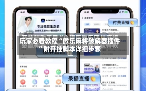 玩家必看教程“微乐麻将破解器插件”附开挂脚本详细步骤-第1张图片