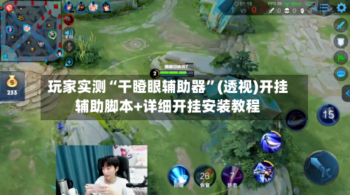 玩家实测“干瞪眼辅助器”(透视)开挂辅助脚本+详细开挂安装教程-第1张图片