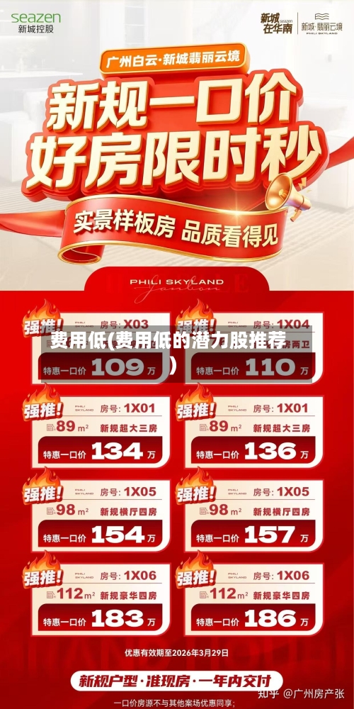 费用低(费用低的潜力股推荐)-第1张图片