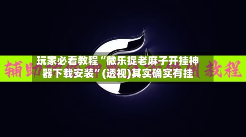 玩家必看教程“微乐捉老麻子开挂神器下载安装”(透视)其实确实有挂-第1张图片