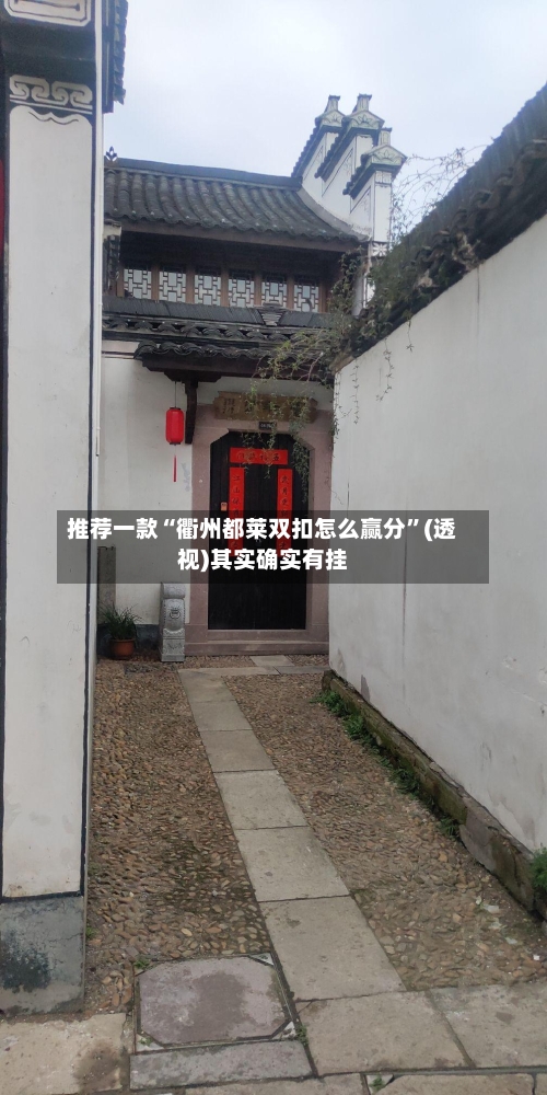 推荐一款“衢州都莱双扣怎么赢分”(透视)其实确实有挂-第1张图片