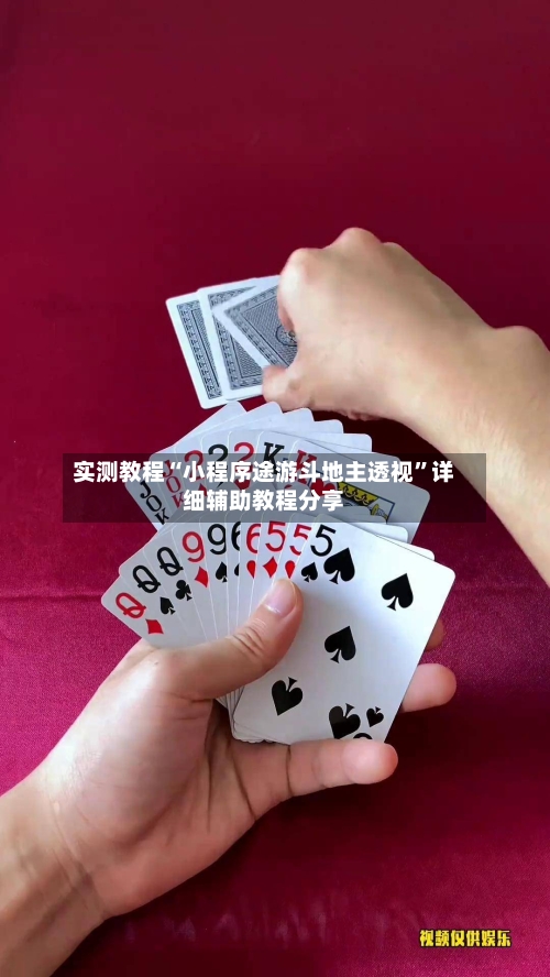 实测教程“小程序途游斗地主透视”详细辅助教程分享-第1张图片