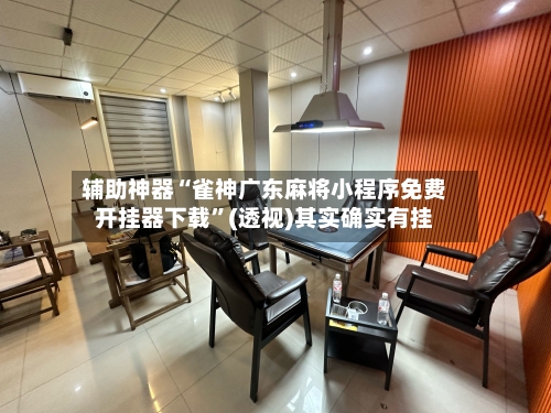 辅助神器“雀神广东麻将小程序免费开挂器下载”(透视)其实确实有挂-第1张图片