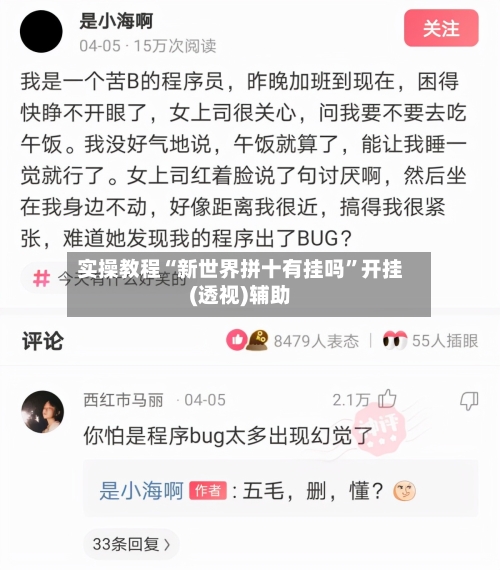 实操教程“新世界拼十有挂吗	”开挂(透视)辅助-第1张图片