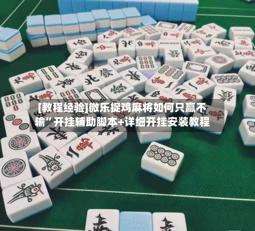 [教程经验]微乐捉鸡麻将如何只赢不输”开挂辅助脚本+详细开挂安装教程-第1张图片