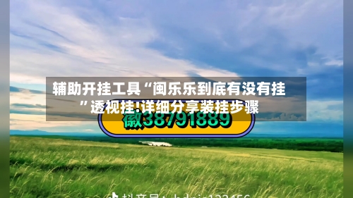 辅助开挂工具“闽乐乐到底有没有挂	”透视挂!详细分享装挂步骤-第1张图片