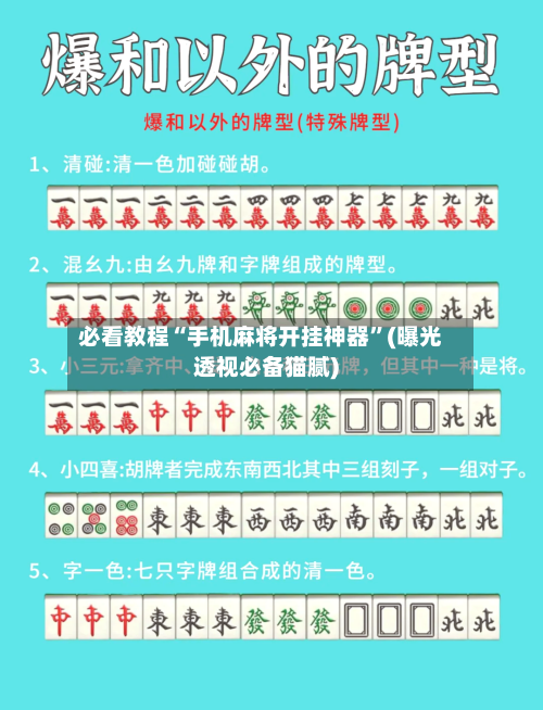 必看教程“手机麻将开挂神器”(曝光透视必备猫腻)-第1张图片