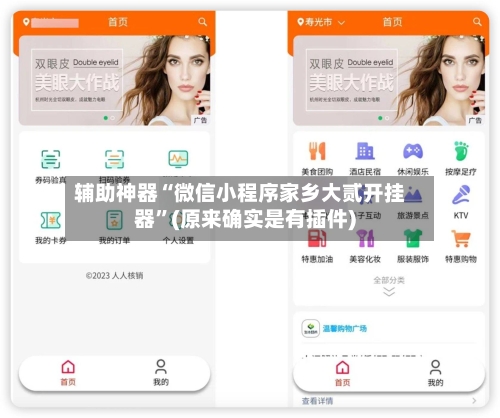 辅助神器“微信小程序家乡大贰开挂器”(原来确实是有插件)-第1张图片