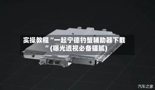 实操教程“一起宁德钓蟹辅助器下载”(曝光透视必备猫腻)-第1张图片