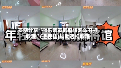 实测分享“微乐亲友房麻将怎么开挂教程”(透视挂)辅助透视教程-第1张图片