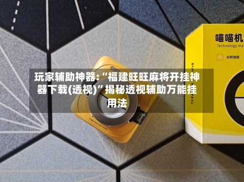 玩家辅助神器:“福建旺旺麻将开挂神器下载(透视)	”揭秘透视辅助万能挂用法-第1张图片