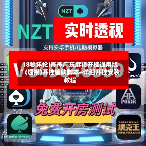18秒详论!雀神广东麻将开挂通用版”(透视)开挂辅助脚本+详细开挂安装教程-第1张图片