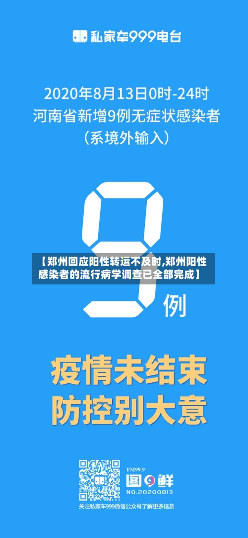 【郑州回应阳性转运不及时,郑州阳性感染者的流行病学调查已全部完成】-第1张图片