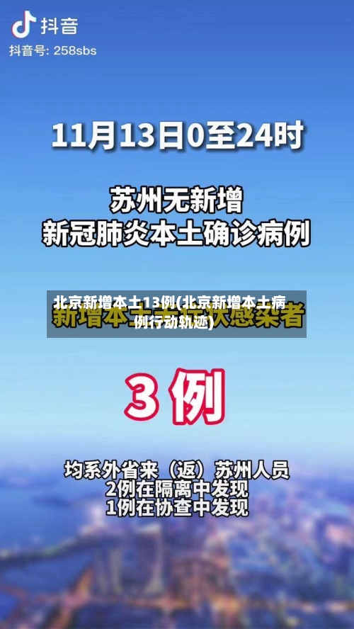 北京新增本土13例(北京新增本土病例行动轨迹)-第1张图片